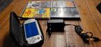PSP Slim Zilver + Games + PSU + Case, Ophalen, Gebruikt, Met games, PSP Slim