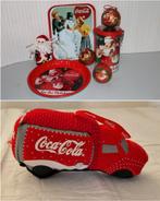 Coca-Cola serveerschaal opbergblik dienblad kerstballen, Ophalen of Verzenden, Zo goed als nieuw