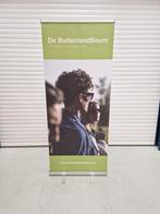 Aluminium roll up banner reclame banners, Verzamelen, Merken en Reclamevoorwerpen, Reclamebord, Gebruikt, Ophalen of Verzenden