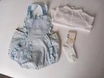 Vintage baby kleertjes jaren 50. romper ,truitje en sokjes, Antiek en Kunst, Antiek | Kleding en Accessoires, Ophalen, Kinderen