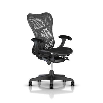 Herman Miller Mirra 2 Graphite Refurbished Bureaustoel beschikbaar voor biedingen