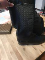 Armani Laarzen Zwart - Maat 39 (valt als 38.5), Armani, Hoge laarzen, Zwart, Ophalen of Verzenden