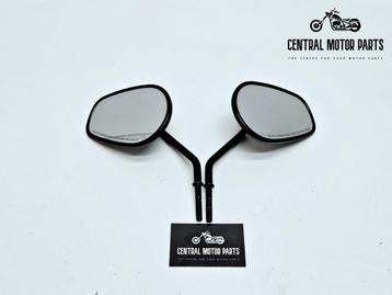 Short Stem Tapered zwarte zijspiegels beschikbaar voor biedingen
