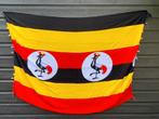 Bijna gratis vlag Uganda voor 6 pack Leffe blond bier, Ophalen, Nieuw