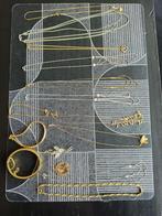 vergulde en verzilverde sieraden antiek vintage, Ophalen, Overige materialen, Overige typen, Verguld