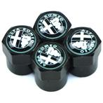4-pack Ventieldopjes met ALFA-ROMEO-LOGO (Gratis Bezorgd), Auto diversen, Tuning en Styling, Verzenden