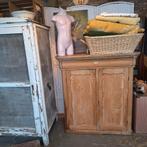 Antieke Biedermeier Grenen Commode meidenkast, Ophalen