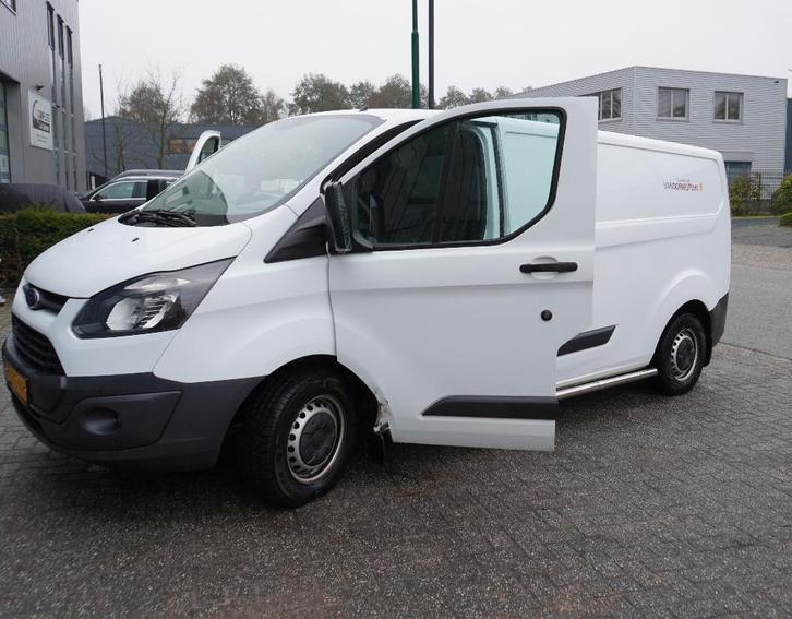 Ford Transit Custom GB 2.0 Tdci 130PK 290 L2h1 2016, Auto's, Bestelauto's, Bedrijf, Airbags, Elektrische ramen, Radio, Trekhaak