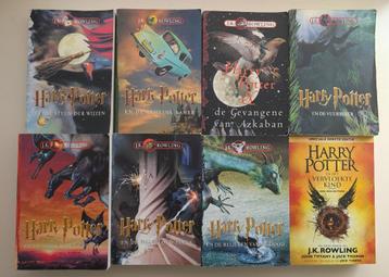 Harry Potter Boeken - Complete Serie - Deel 1 t/m 8 beschikbaar voor biedingen