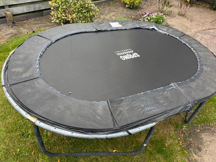 Trampoline, Kinderen en Baby's, Speelgoed | Buiten | Trampolines, Gebruikt, Ophalen
