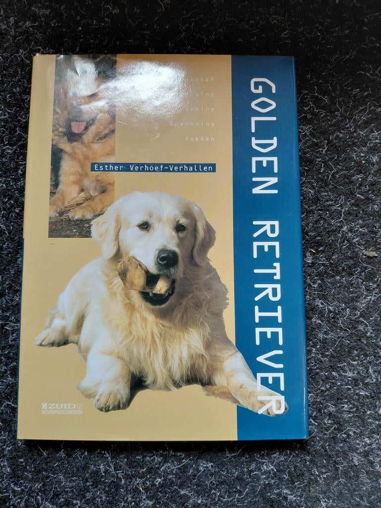 E. Verhoef-Verhallen - Golden Retriever, Boeken, Dieren en Huisdieren, Zo goed als nieuw, Honden, Ophalen of Verzenden