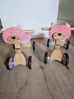 I'm Toy houten loopfiets poes ,2 stuks, Ophalen, Zo goed als nieuw, Rij- of Hobbelspeelgoed