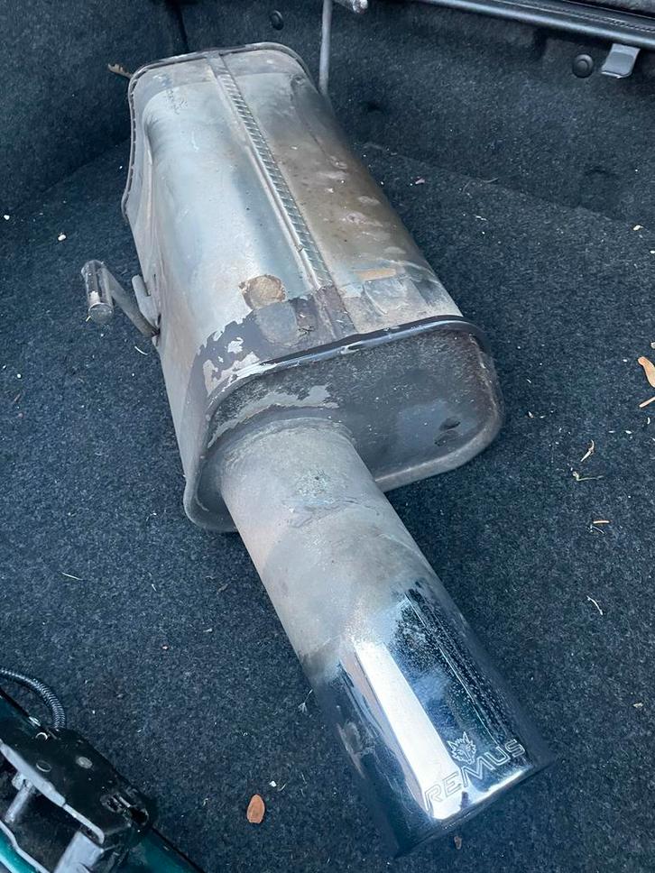 Remus Einddemper Peugeot 206 2.0 16v, Auto-onderdelen, Uitlaatsystemen, Peugeot, Gebruikt, Ophalen of Verzenden