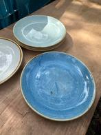 Churchill Stonecast gebaksbordjes (134 stuks), Huis en Inrichting, Keuken | Servies, Ophalen, Gebruikt, Bord(en), Effen