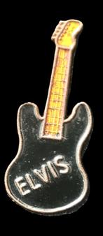 Elvis gitaar pin- zwart gelakt, Verzamelen, Speldjes, Pins en Buttons, Verzenden, Nieuw, Figuurtje, Speldje of Pin
