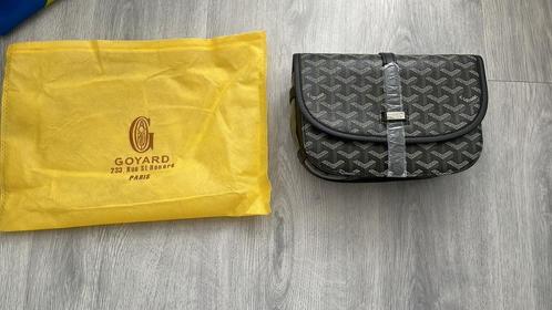 GOYARD Tas Zwart Unisex, Sieraden, Tassen en Uiterlijk, Tassen | Schoudertassen, Zo goed als nieuw, Overige merken, Zwart, Leer