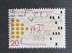 nvph 900 gestempeld 50jr Postcheque en Girodienst 1968, Postzegels en Munten, Verzenden, Na 1940, Gestempeld