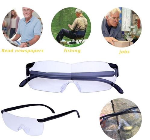 Vision Pro 160% vergrootglas Presbyopic bril, Hobby en Vrije tijd, Vergrootglazen, Loepen en Loeplampen, Nieuw, Vergrootglas of Loep