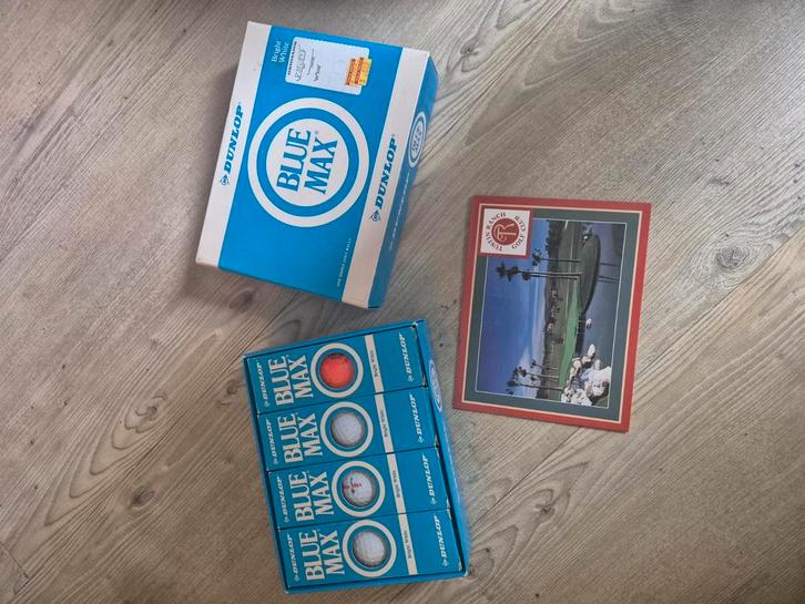 Vintage Dunlop Blue Max golfballen – 12 stuks, Sport en Fitness, Golf, Bal(len), Overige merken, Ophalen of Verzenden