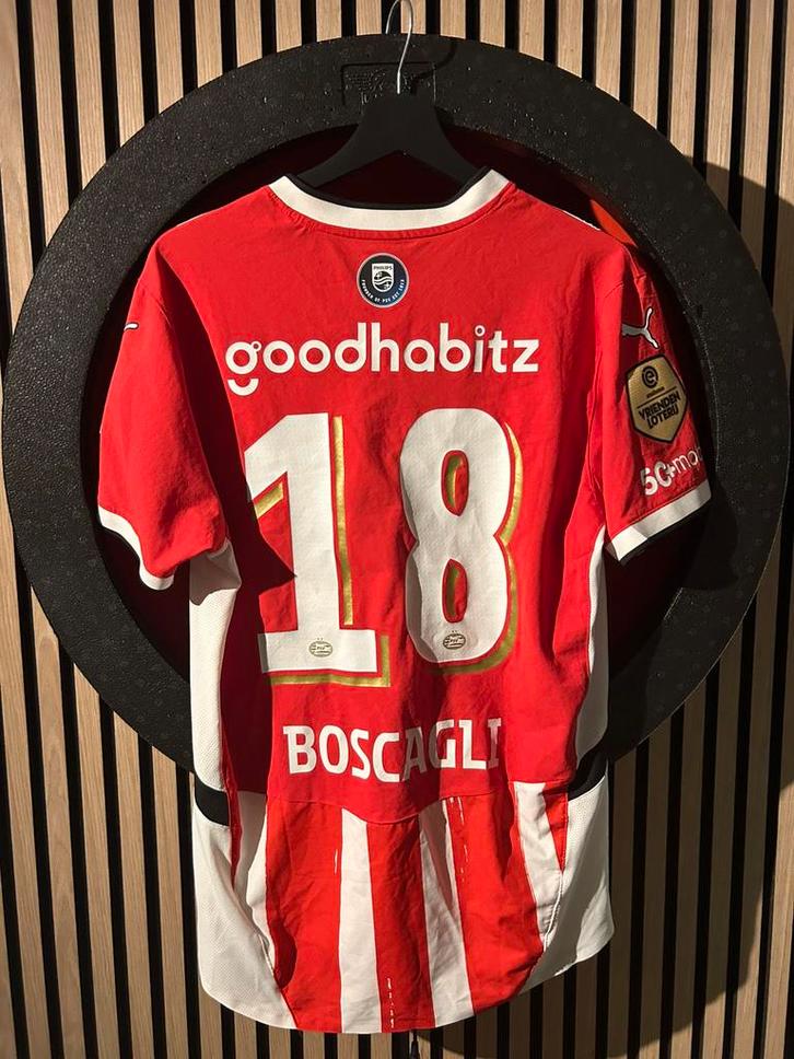 MATCHWORN SHIRT BOSCAGLI PSV-RKC, Tickets en Kaartjes, Sport | Voetbal, Eén persoon