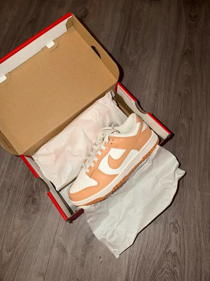 Nike Dunk Low Harvest Moon, Kleding | Dames, Schoenen, Nieuw, Sneakers of Gympen, Beige, Ophalen of Verzenden