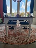 Brocante eettafel 200 x 100 JORG steigerhout, Ophalen, Gebruikt