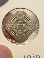 5 cent 1939 nr.5 (06), Ophalen of Verzenden, 5 cent