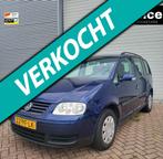 Volkswagen Touran 1.6 Athene Trekhaak Nieuwe APK NAP!, Stof, 4 cilinders, Startonderbreker, Blauw