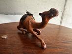 Vintage Leren Kameel – Handgemaakt – ca. 1970, Ophalen of Verzenden, Zo goed als nieuw, Beeldje of Figuurtje