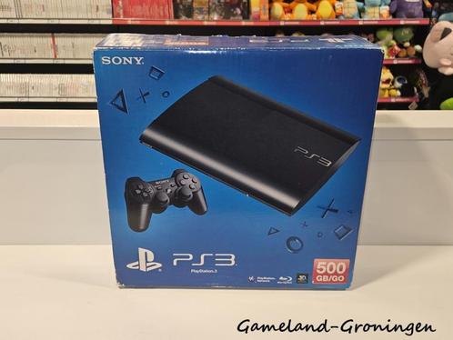 PlayStation 3 Super Slim 500GB met Controller & Bedrading (B, Spelcomputers en Games, Spelcomputers | Sony PlayStation 3, Gebruikt