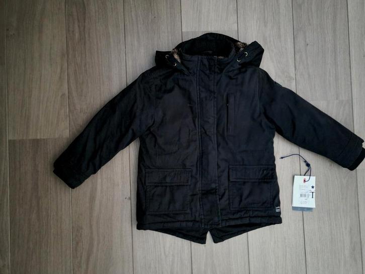 Retour jeans winterjas jas jasje zwart mt 104 zgan, Kinderen en Baby's, Kinderkleding | Maat 104, Zo goed als nieuw, Meisje, Jas