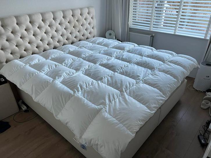 Donsen Schäfer ganzendons dekbed 220x240 - Warmteklasse 1, Huis en Inrichting, Slaapkamer | Beddengoed, Zo goed als nieuw, Deken of Dekbed