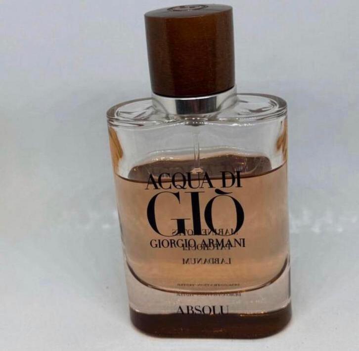 Parfum acqua di Gio Absolu Armani 60/75 ml origineel, Sieraden, Tassen en Uiterlijk, Uiterlijk | Parfum, Zo goed als nieuw, Verzenden
