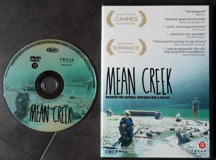 DVD - Mean Creek - Drama Thriller Film, Cd's en Dvd's, Dvd's | Thrillers en Misdaad, Zo goed als nieuw, Actiethriller, Vanaf 16 jaar