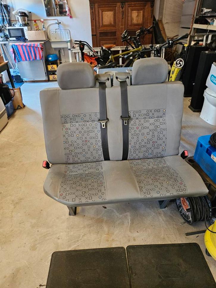 VW Transporter Twee Zitbank met Gordels, Auto-onderdelen, Interieur en Bekleding, Ophalen of Verzenden