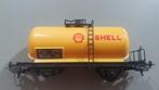 HO wagon ketelwagen LIMA opdruk Shell geel, Gebruikt, Gelijkstroom of Wisselstroom, Wagon, Ophalen of Verzenden