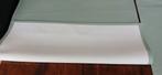 2x tafelloper - Saliegroen kunstleer, Huis en Inrichting, Ophalen of Verzenden, Zo goed als nieuw, Rechthoek, Binnen