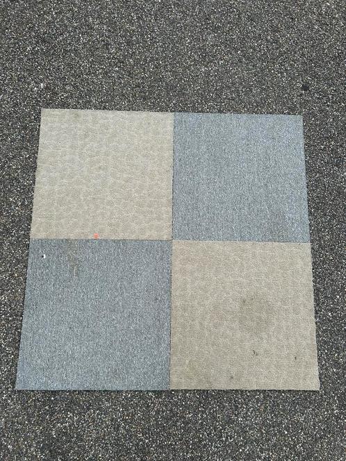 100x Tapijttegels 25m2 Desso Interface grijs beige 50x50, Huis en Inrichting, Stoffering | Vloerbedekking, Gebruikt, Tapijttegels
