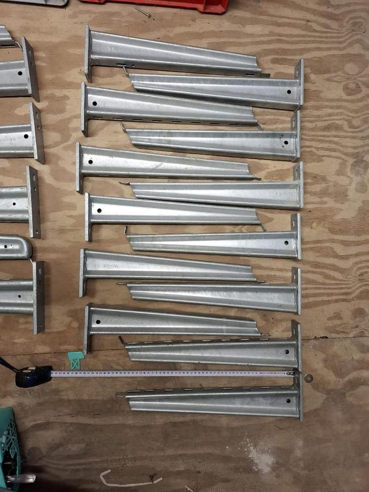 Wibe / Stago Wandconsole 450 mm en 550 mm, Doe-het-zelf en Verbouw, Buizen en Afvoer, Nieuw, Overige typen, Overige materialen