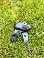 Geweven carbon voetsteuntjes vespa, Ophalen of Verzenden