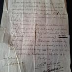 Oud Document - 1931Weddenschap!, Ophalen of Verzenden, Voor 1970