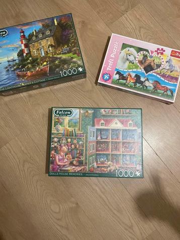 Nieuwe Puzzels - Falcon & Trefl beschikbaar voor biedingen