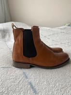 PX Cognac Leren Chelsea Boots - Maat 39, Bruin, Lage of Enkellaarzen, Ophalen of Verzenden, Zo goed als nieuw