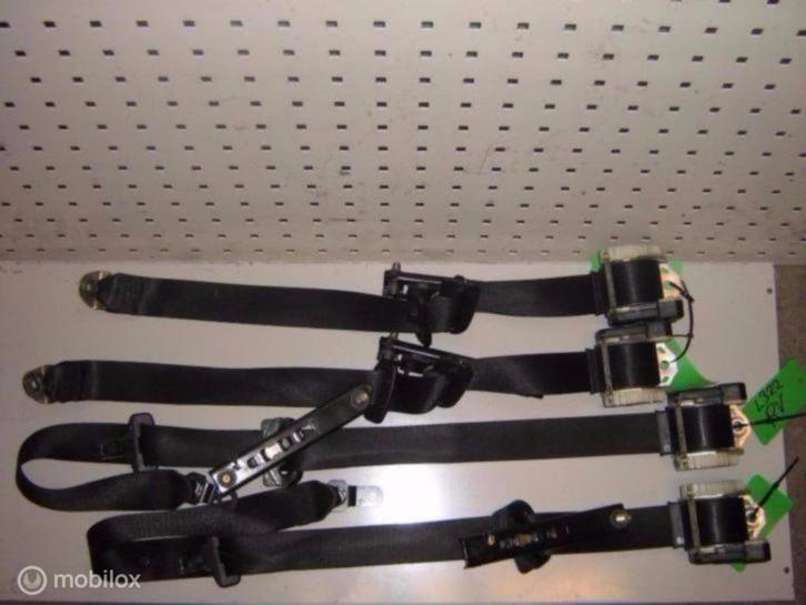 Range Rover L322 Gordels 4x Gordel Zwart/Grij Gordelspanner, Auto-onderdelen, Interieur en Bekleding, Land Rover, Gebruikt, Ophalen of Verzenden