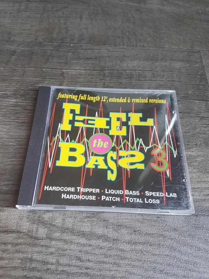 Feel The Bass 3 - Oldschool - Houseclassics - Hardcore, Cd's en Dvd's, Cd's | Dance en House, Gebruikt, Techno of Trance, Ophalen of Verzenden