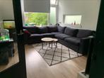 Antraciet hoekbank, Huis en Inrichting, Banken | Bankstellen, Ophalen, 250 tot 300 cm, Gebruikt, Hoekbank
