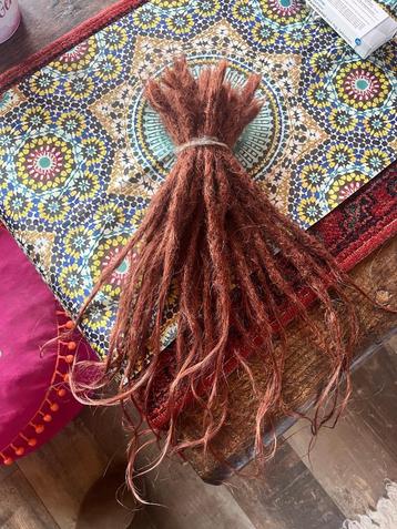 30 ginger human hair dread extensions nu voor 165€ beschikbaar voor biedingen