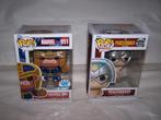 2 Funko poppen 951 Gingerbread Thanos en 1233 Peacemaker. Nw, Ophalen of Verzenden, Nieuw