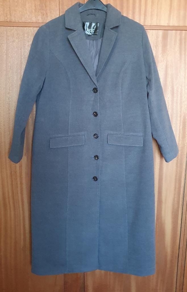 BPC Bonprix lange grijze mantel jas 46 48 nieuw ongedragen, Kleding | Dames, Jassen | Winter, Nieuw, Maat 46/48 (XL) of groter