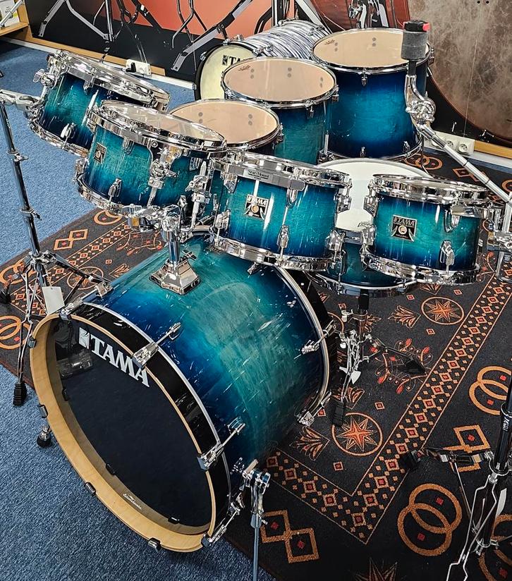 Tama Superstar Classic 9-delige shellset – Nieuwstaat!, Muziek en Instrumenten, Drumstellen en Slagwerk, Zo goed als nieuw, Tama